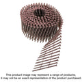 Simpson Strong-Tie S13A200CCB 15° Wire Coil, Painted Full Round Head, Ring-Shank Nail, 2-in. x .092-in. Type 304, Dark Brown, 3600-Pack