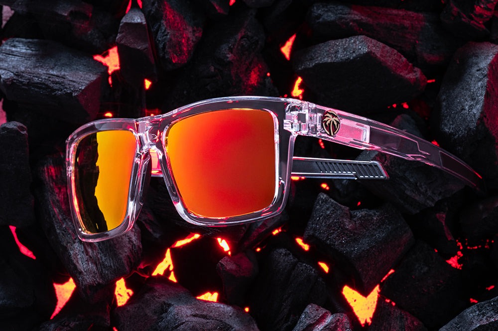 Heat Wave Performance XL VISE Frame Vapor Clear Sunblast Lens Z87+ Sunglasses