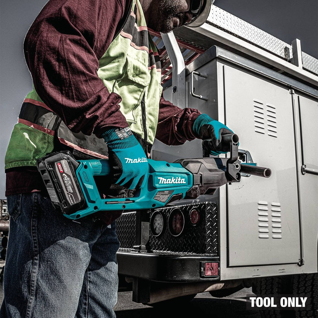 Makita GRJ03Z 40V max XGT Brushless Recipro Pipe Saw w/ Chain Vise, Tool Only