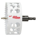 Milwaukee 49-56-9687 4-1/4-Inch Hole Dozer Bi-Metal Hole Saw with Arbor
