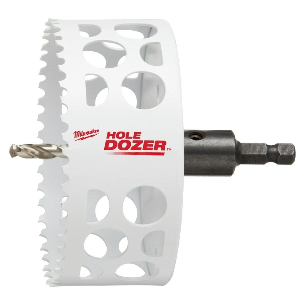 Milwaukee 49-56-9687 4-1/4-Inch Hole Dozer Bi-Metal Hole Saw with Arbor