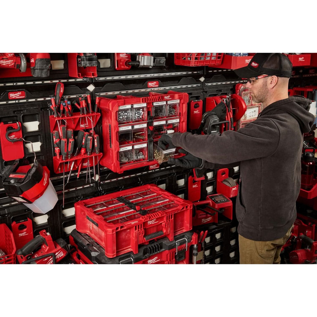 Milwaukee 48-22-8433 PACKOUT Tilt Bin Organizer 2-Pack