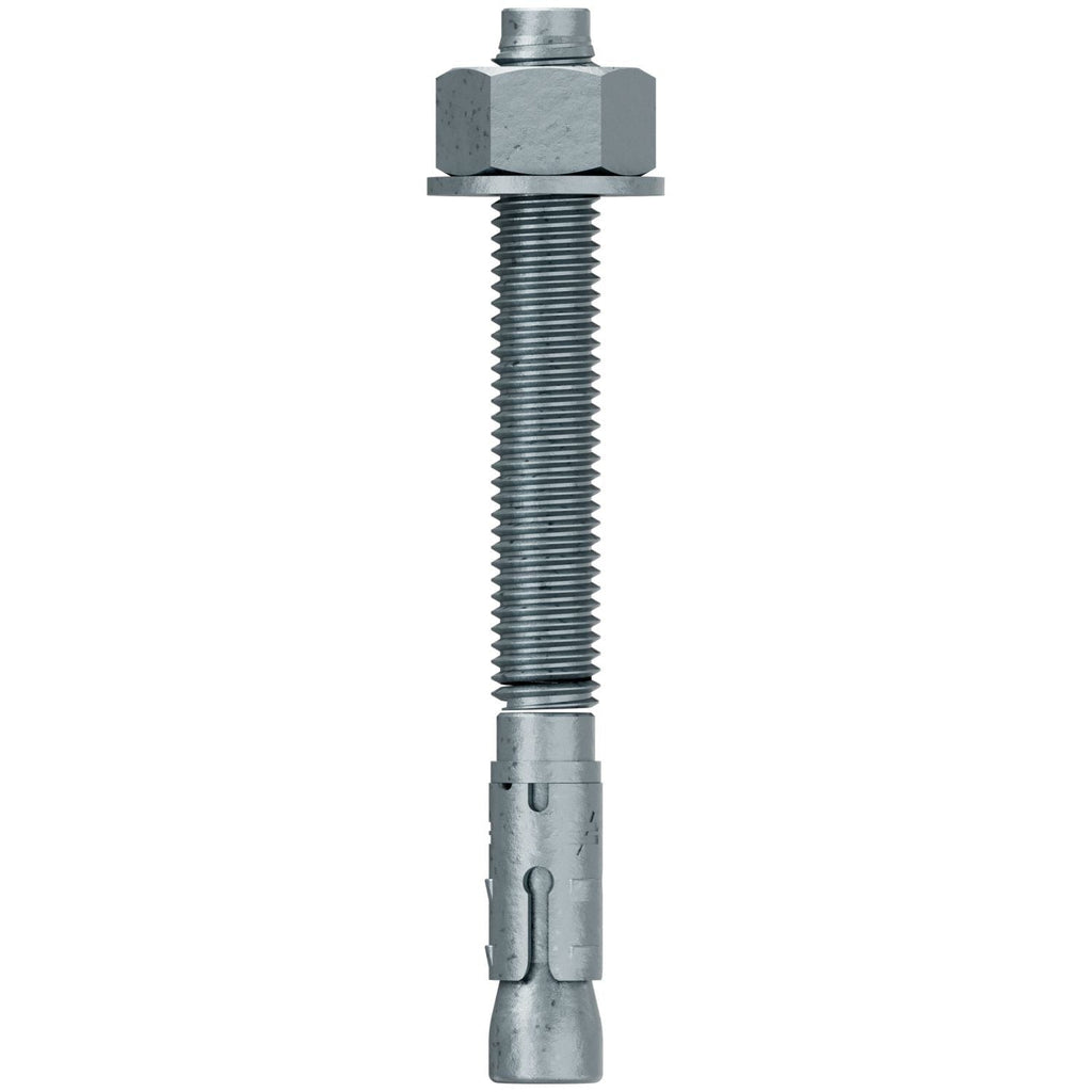Simpson Strong-Tie STB2-62600MGF20 Strong-Bolt 2, 5/8-in. x 6-in. Mechanically Galvanized Wedge Anchor, Fully Assembled, 20-Pack