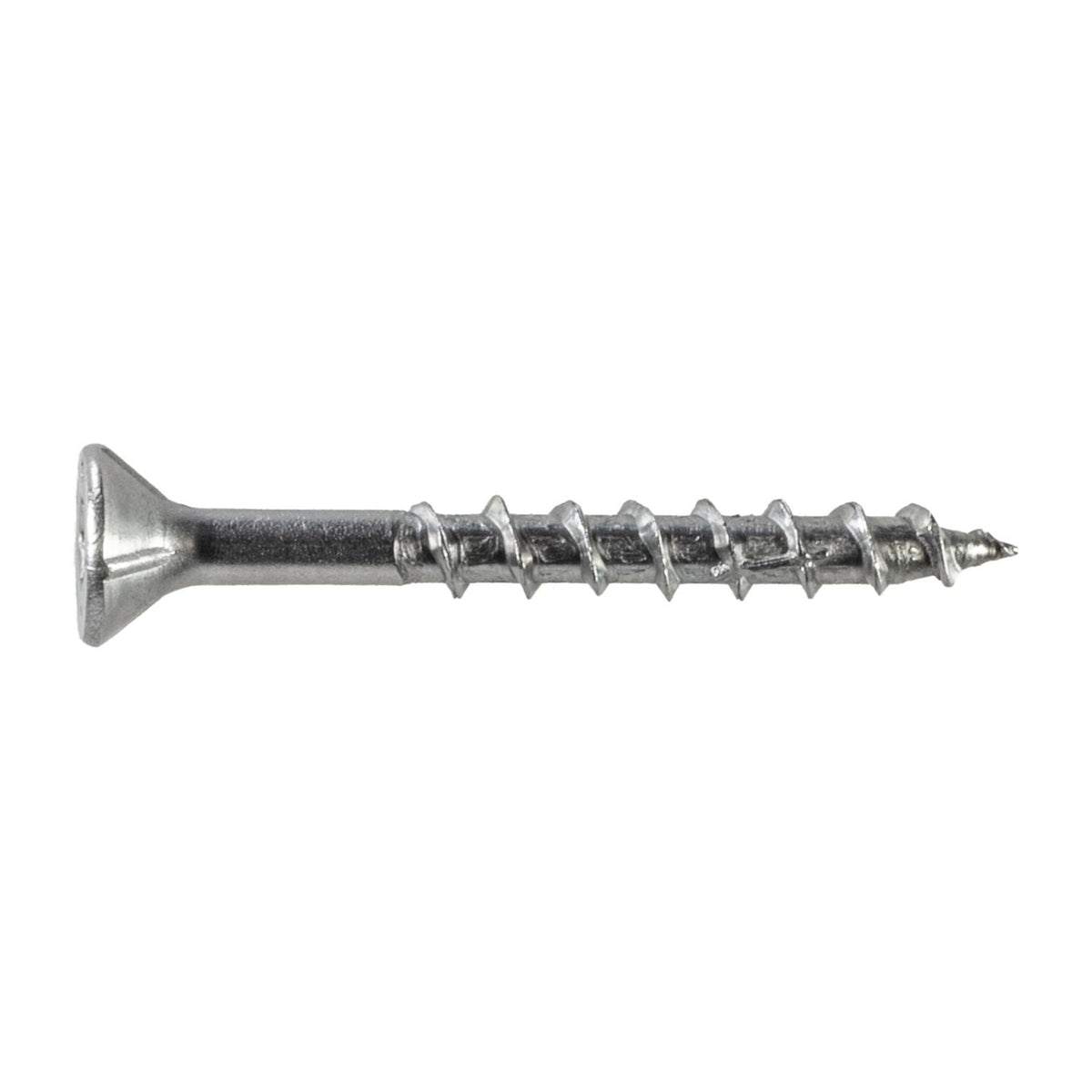Simpson Strong-Tie T08162WP-RP85 Deck-Drive DWP WOOD SS Screw, #8 x 1-5/8-in. T20, Flat Head, Type 316, 85-Pack