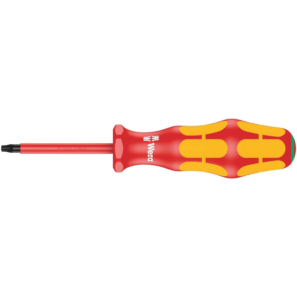 Wera 167 I VDE Insulated Screwdriver For Torx Screws, Torx 20x80-mm.