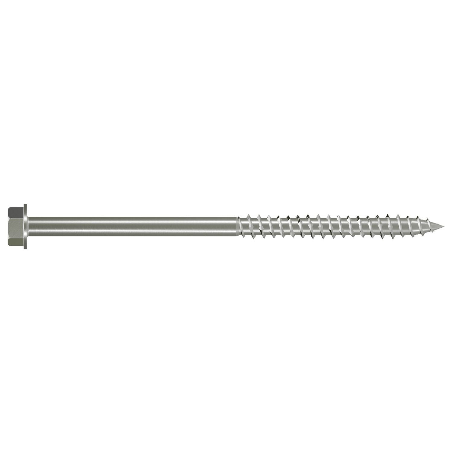 Simpson Strong-Tie SDWH27600SS-R50 Strong-Drive SDWH TIMBER-HEX SS Screw, 0.275-in. x 6-in. 1/2 Hex, Type 316, 50-Pack