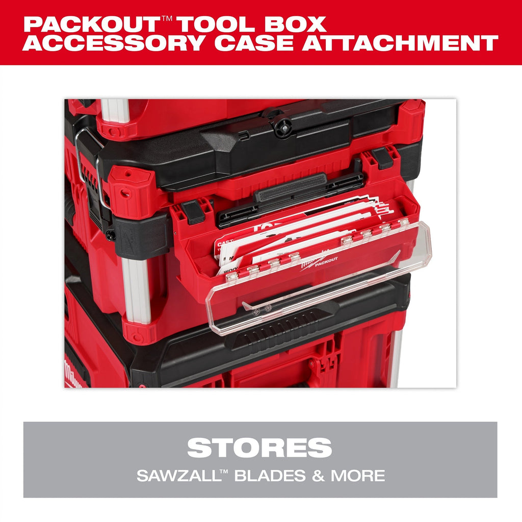 Milwaukee 48-22-8612 PACKOUT Tool Box Accessory Case Attachment