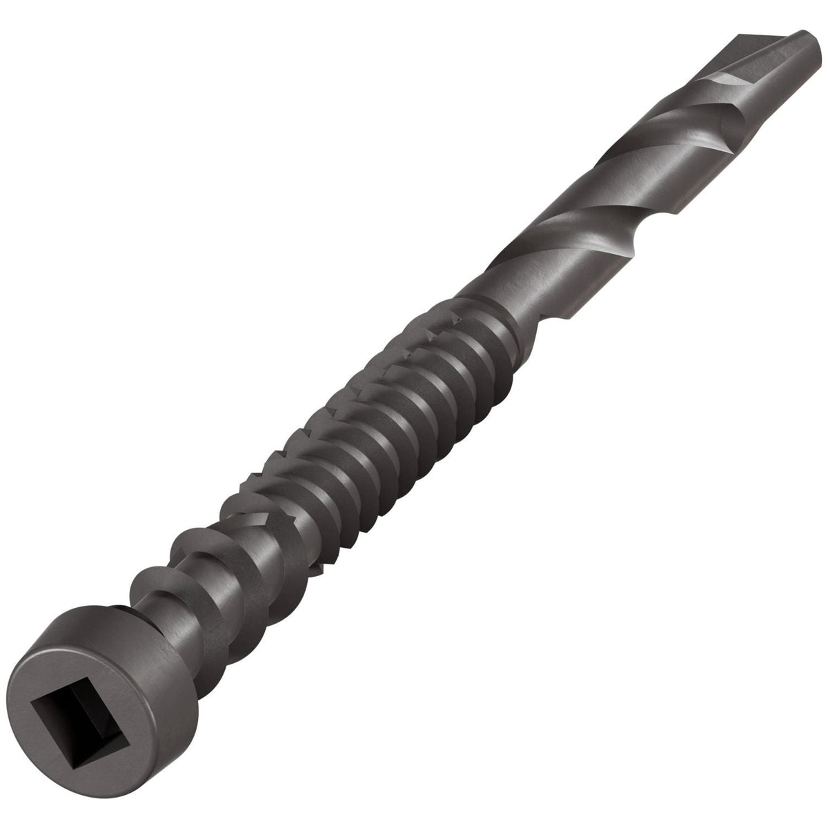 Simpson Strong-Tie DCSD238SGR04 Deck-Drive DCSD COMPOSITE-TO-STEEL Screw (Collated), #10 x 2-3/8-in. Quik Guard Gray 04, 1000-Pack