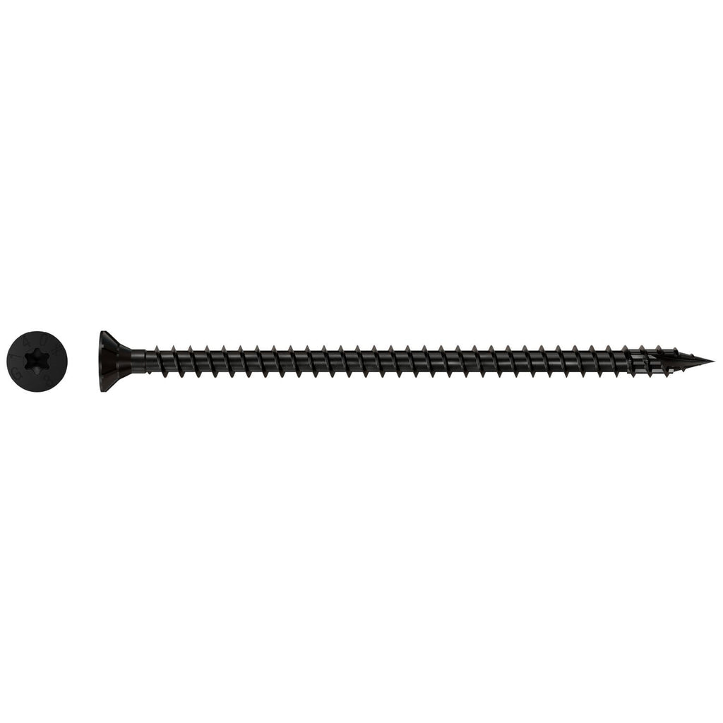 Simpson Strong-Tie SDCF8X140-R50 Strong-Drive SDCF TIMBER-CF Screw, 0.315-in. x 5-1/2-in. T40, E-Coat, 50-Pack