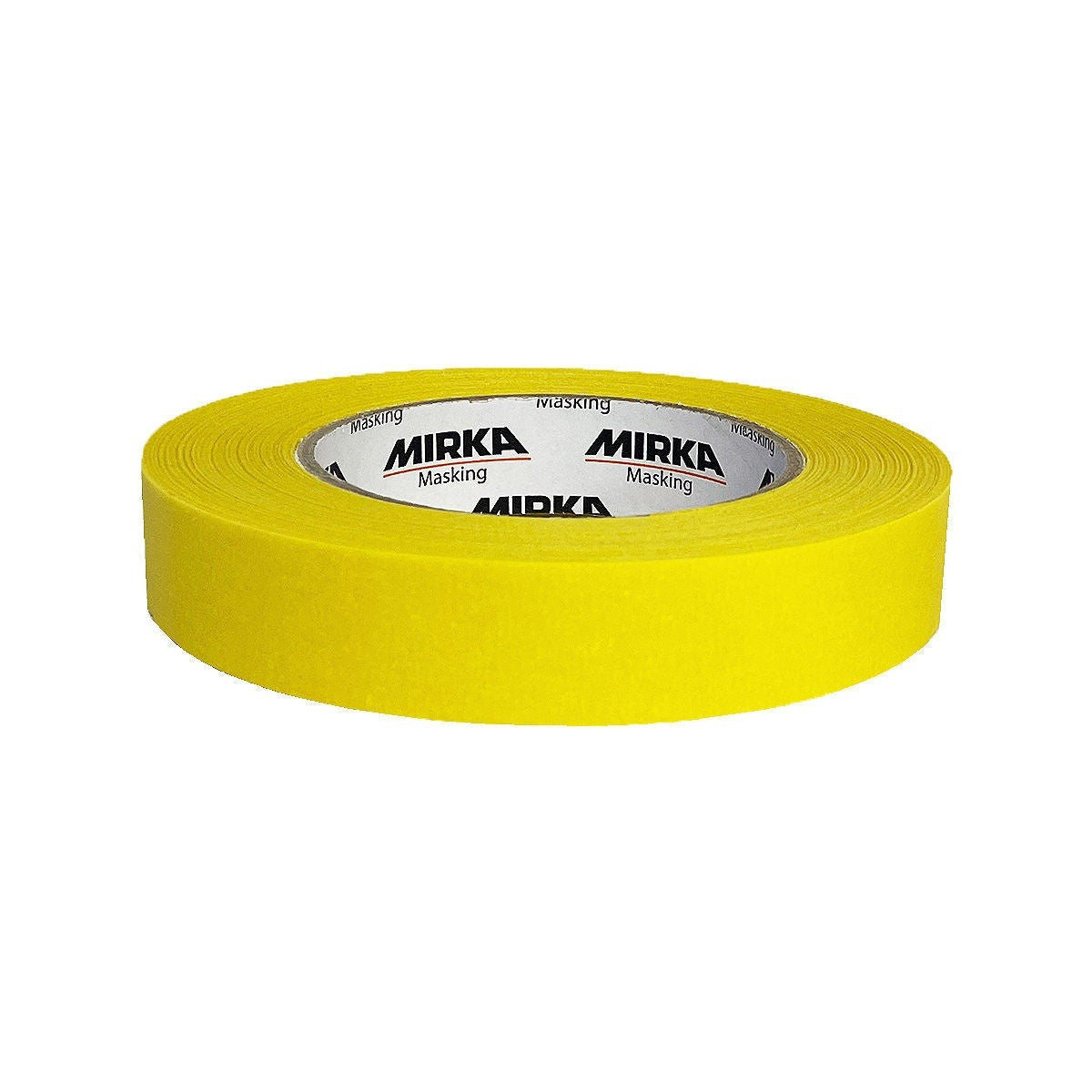 Mirka Yellow Line 120°C Yellow Masking Tape for Paint Prep and Residue-Free Removal (9191254801)