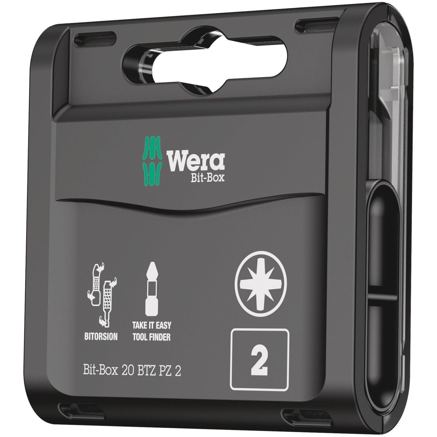 Wera Bit-Box 20 Btz Pz, Pz 2x25-mm., 20-Pieces