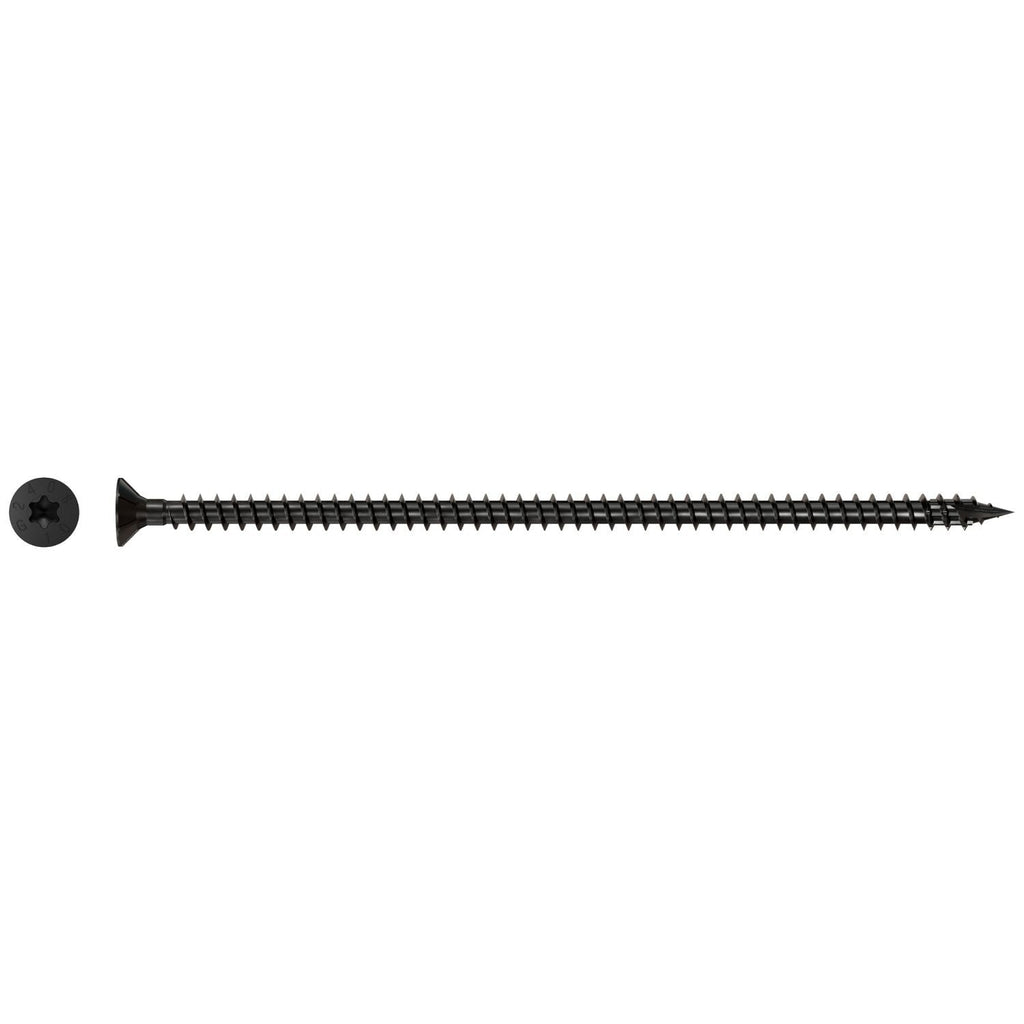 Simpson Strong-Tie SDCF10X240 Strong-Drive SDCF TIMBER-CF Screw, 0.390-in. x 9-1/2-in. T50, E-Coat, 250-Pack