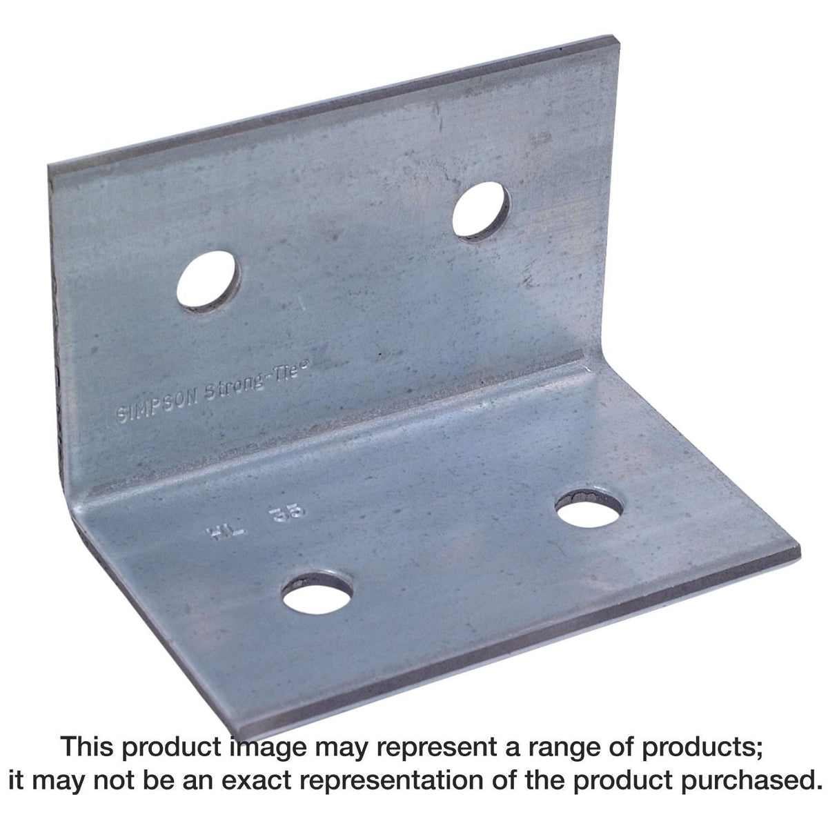 Simpson Strong-Tie HL35-R HL 3-1/4-in. x 5-in. Galvanized Heavy Angle