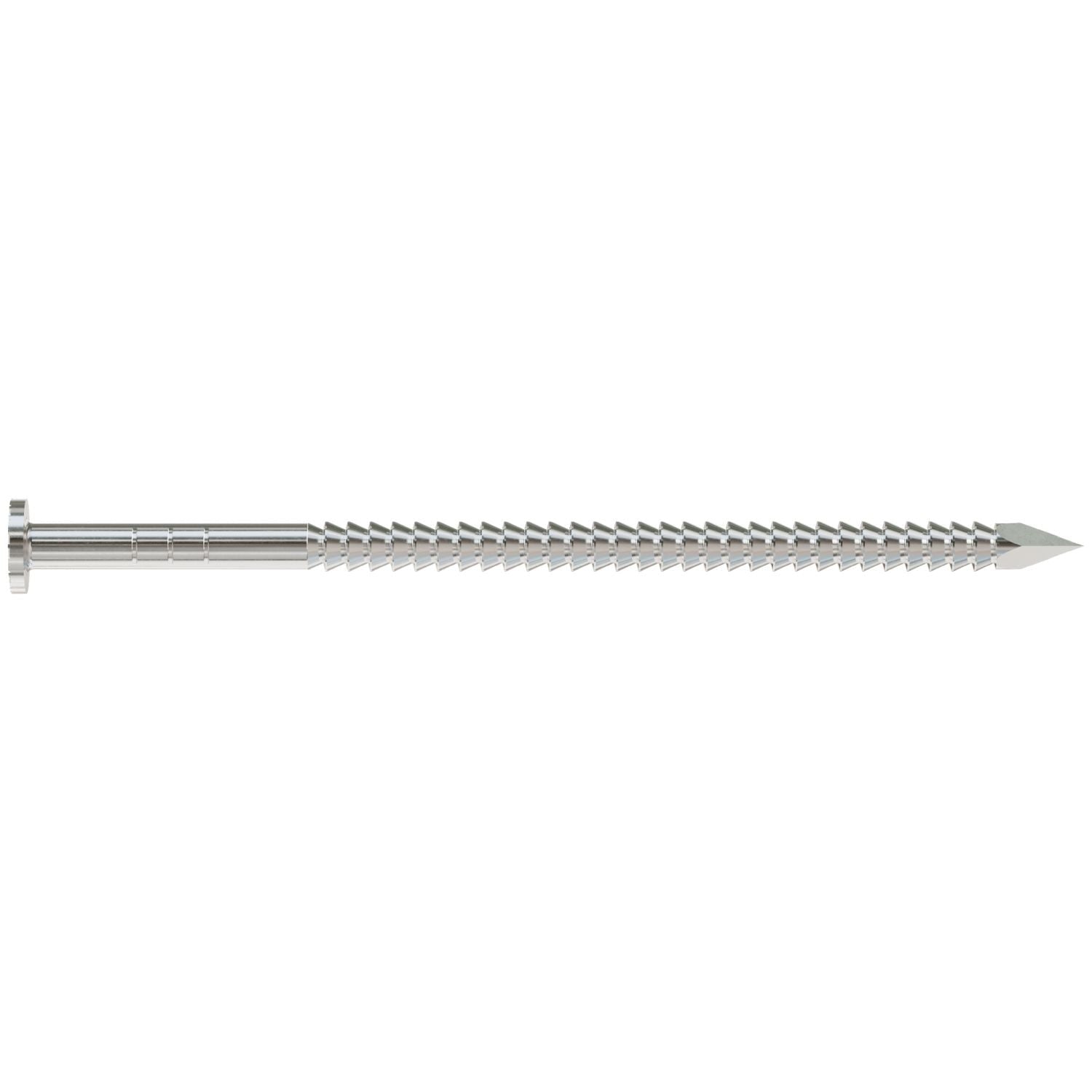 Simpson Strong-Tie S10PTD1 Preservative-Treated Wood Decking Nail, Ring Shank, 3-in. x .131-in. Type 304, 1-lb.