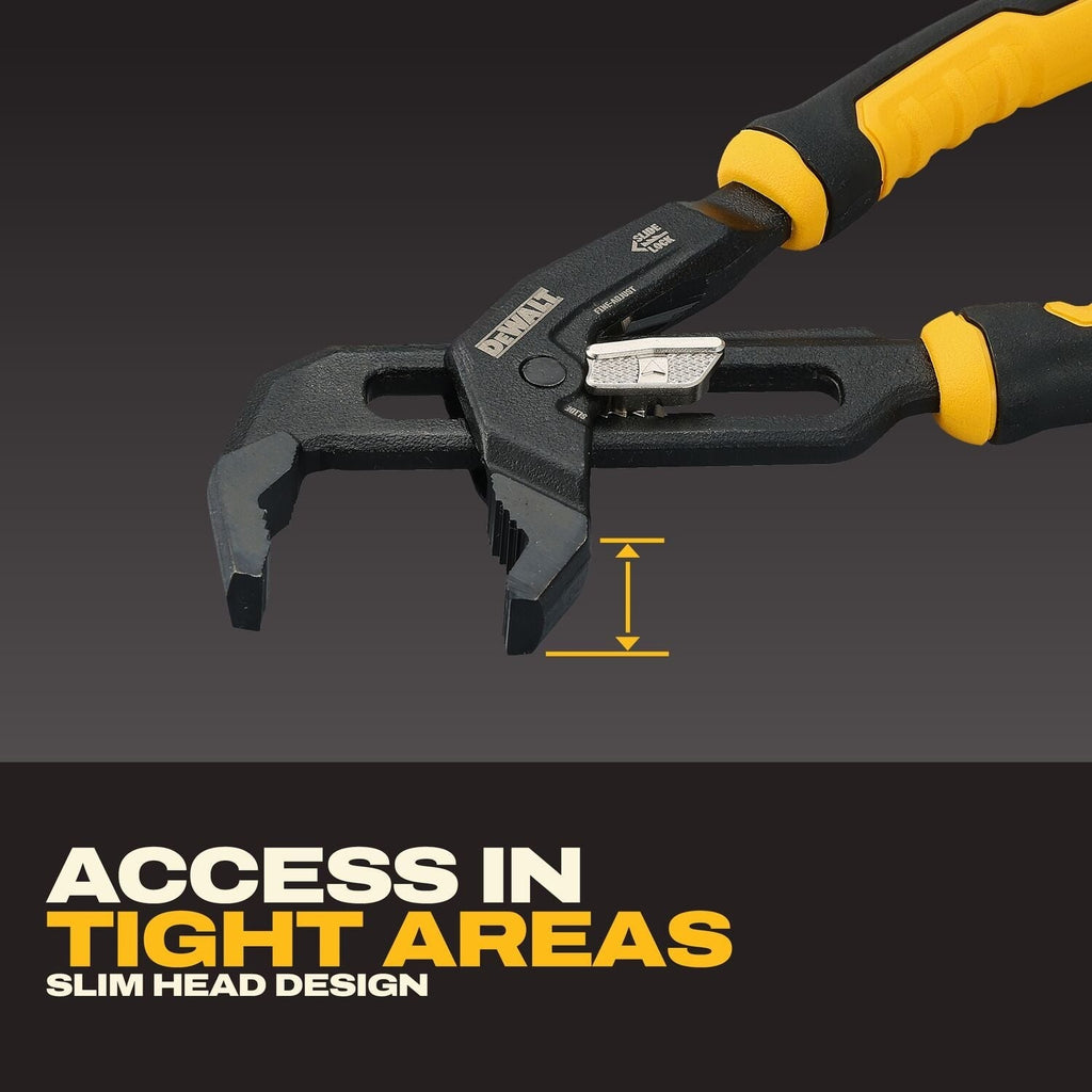 DeWALT DWHT82820 8-in. Slidelock V-Jaw Pliers