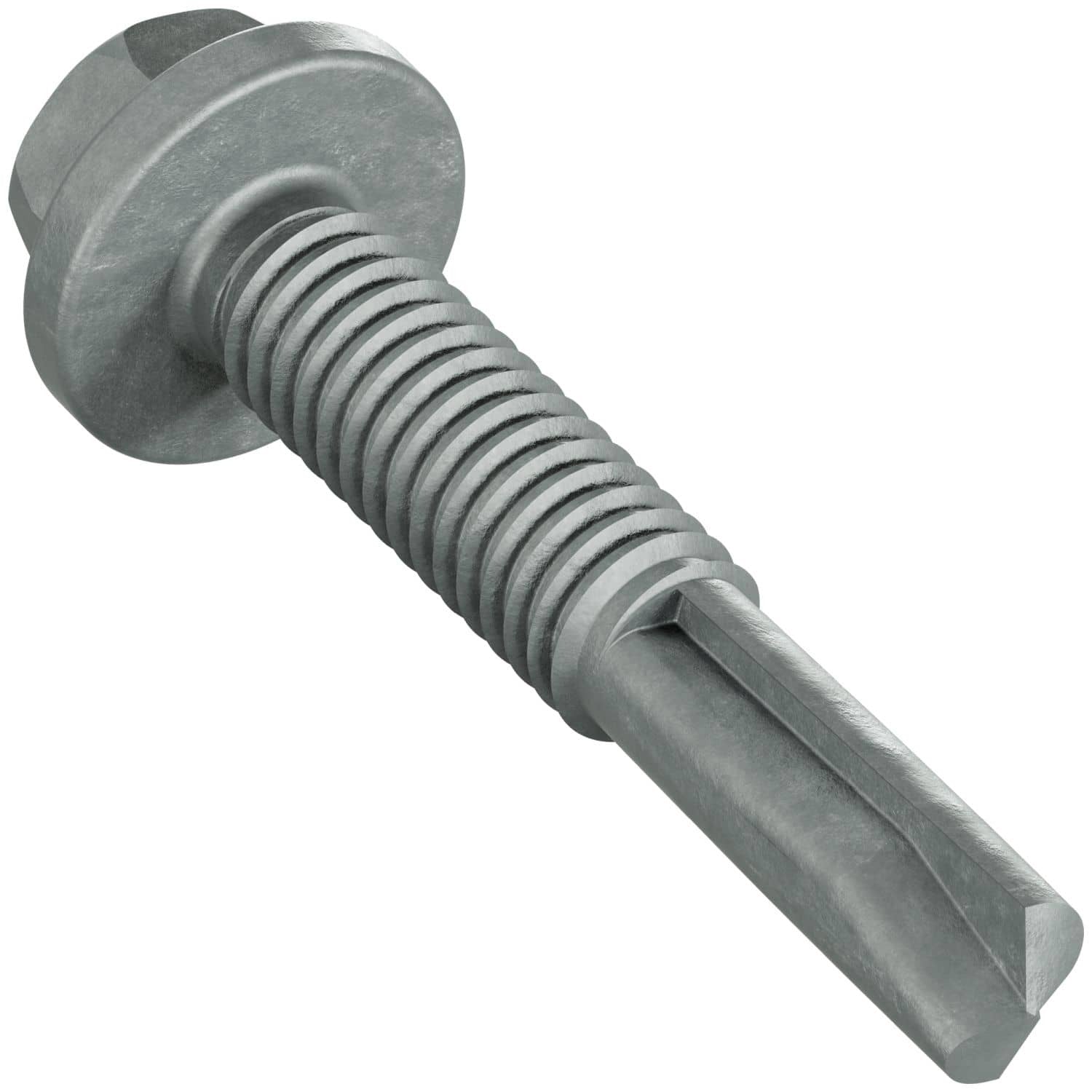 Simpson Strong-Tie XMQ114S1224 Strong-Drive XM MEDIUM-HEAD METAL Screw (Collated), #12 x 1-1/4-in. 5/16 Hex, 1500-Pack