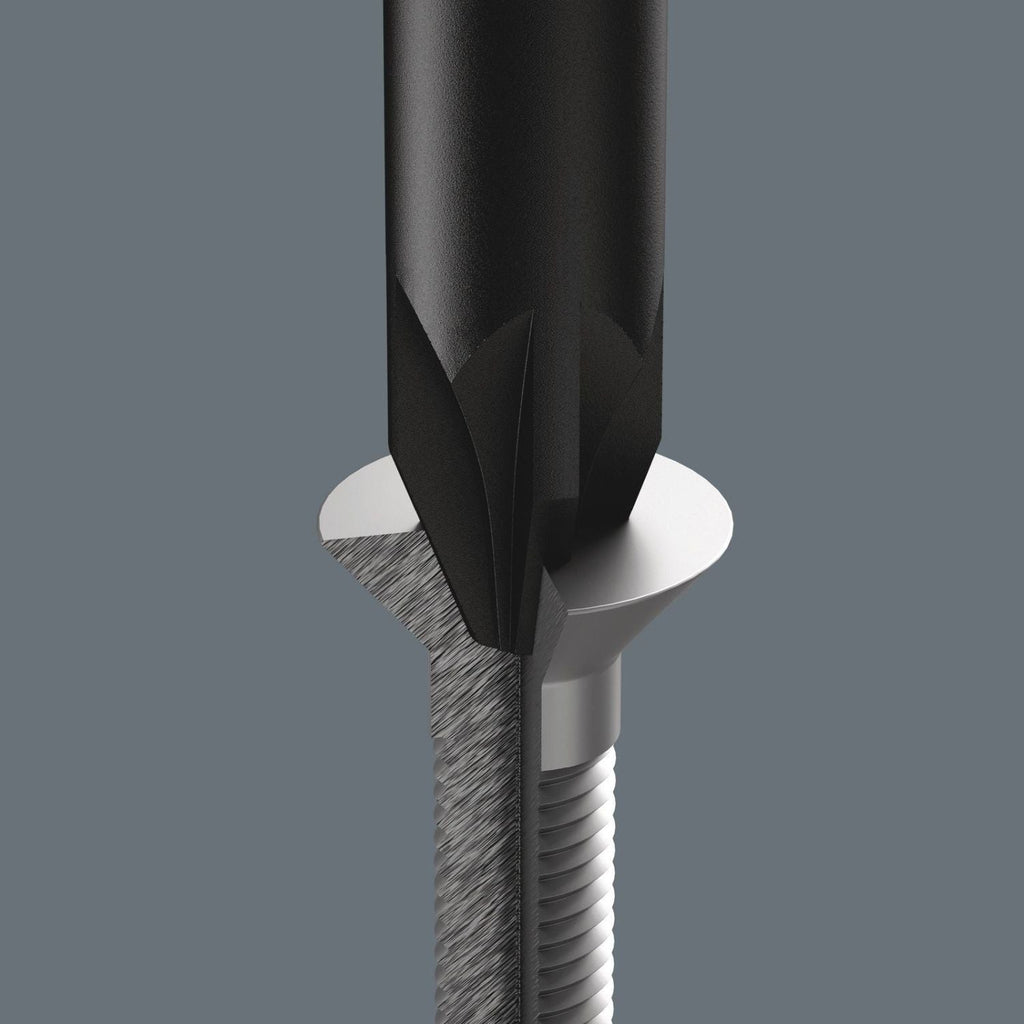 Wera 2055 Pz Screwdriver For Pozidriv Screws For Electronic Applications, Pz 0x60-mm.
