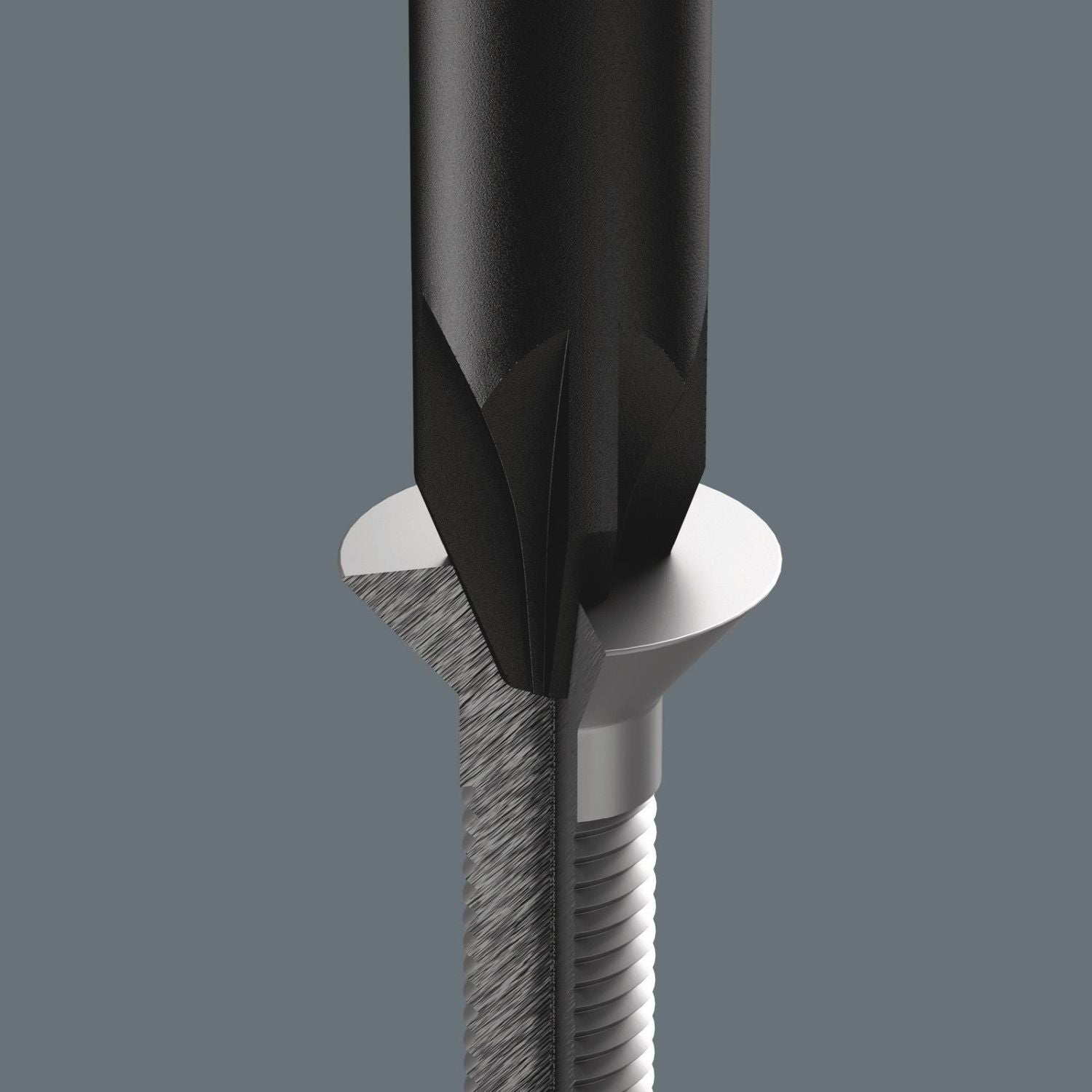 Wera 2055 Pz Screwdriver For Pozidriv Screws For Electronic Applications, Pz 0x60-mm.