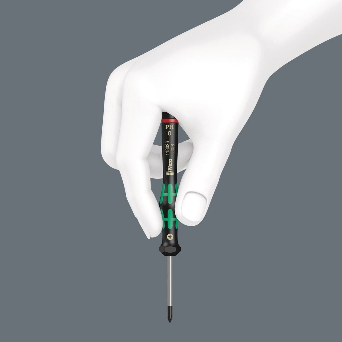 Wera 2069 Nutdriver For Electronic Applications, 9/64-in.x60-mm.