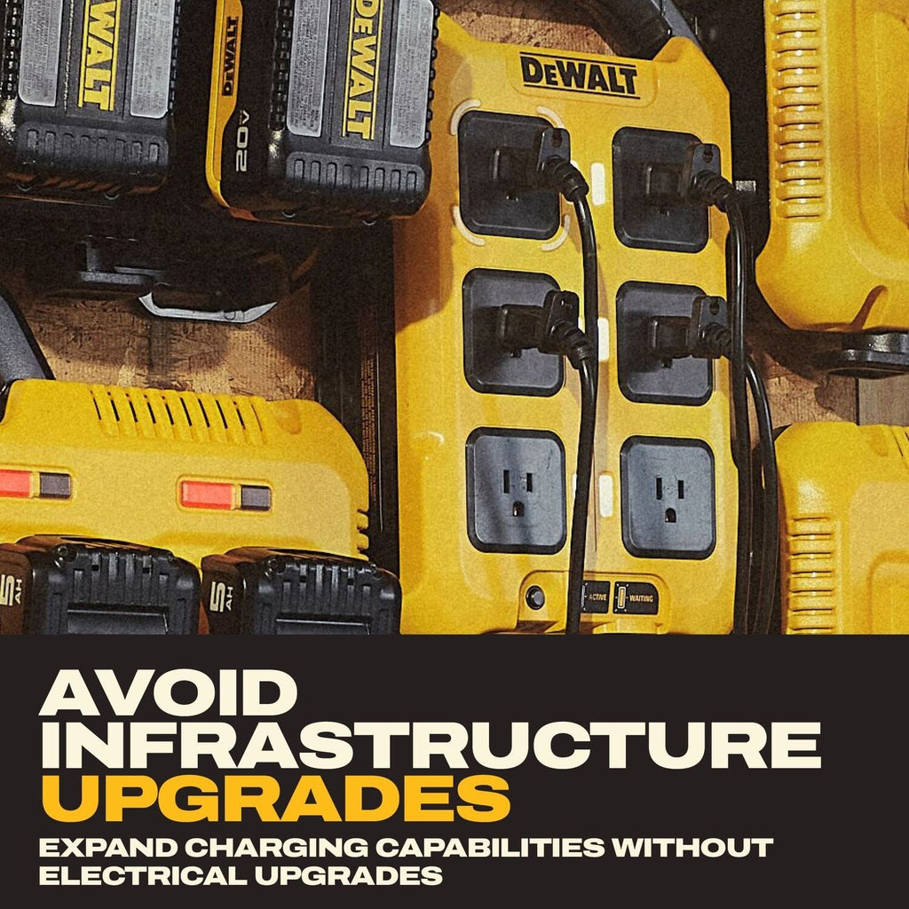 DeWALT DCBPC1615 15-Amp 6-Outlet Multi-Charger Power Controller