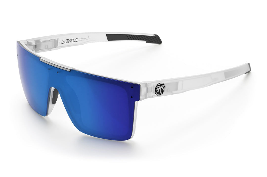 Heat Wave Performance Quatro Vapor Frost Frame Coastal Lens Z87+ Sunglasses