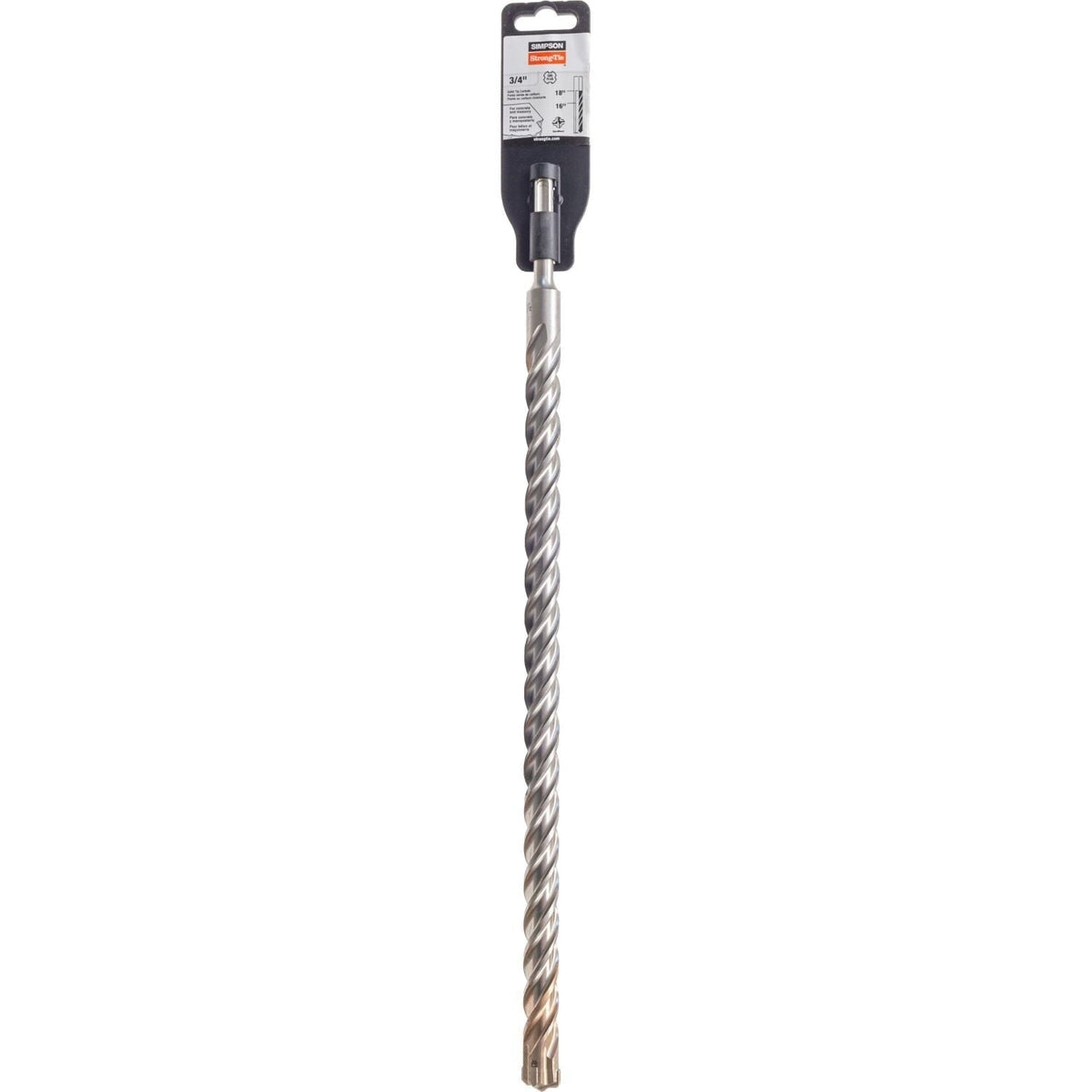 Simpson Strong-Tie MDPL07518Q 3/4-in. x 18-in. SDS-plus Quad-Head Shank Drill Bit