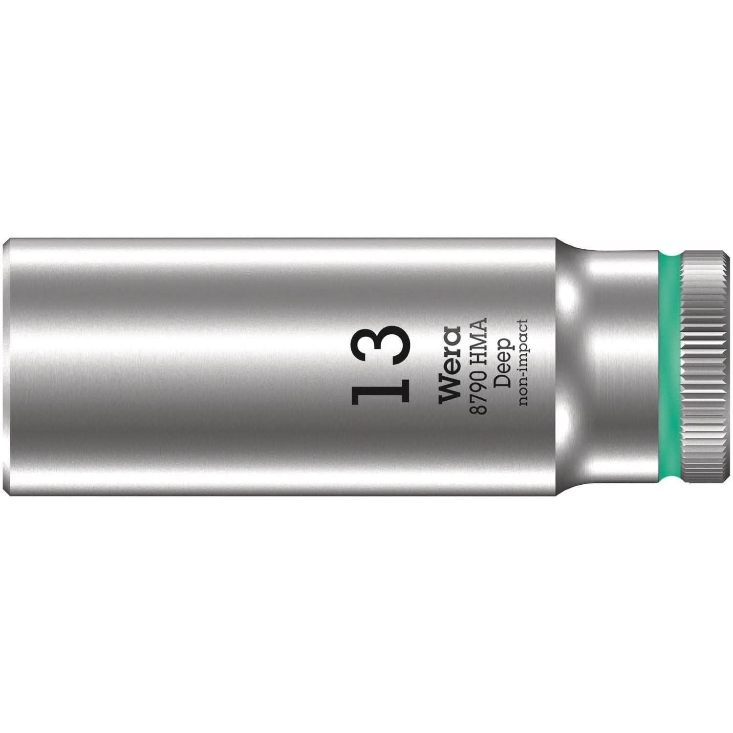 Wera 8790 Hma Deep 1/4-in. Socket, 10x50-mm.
