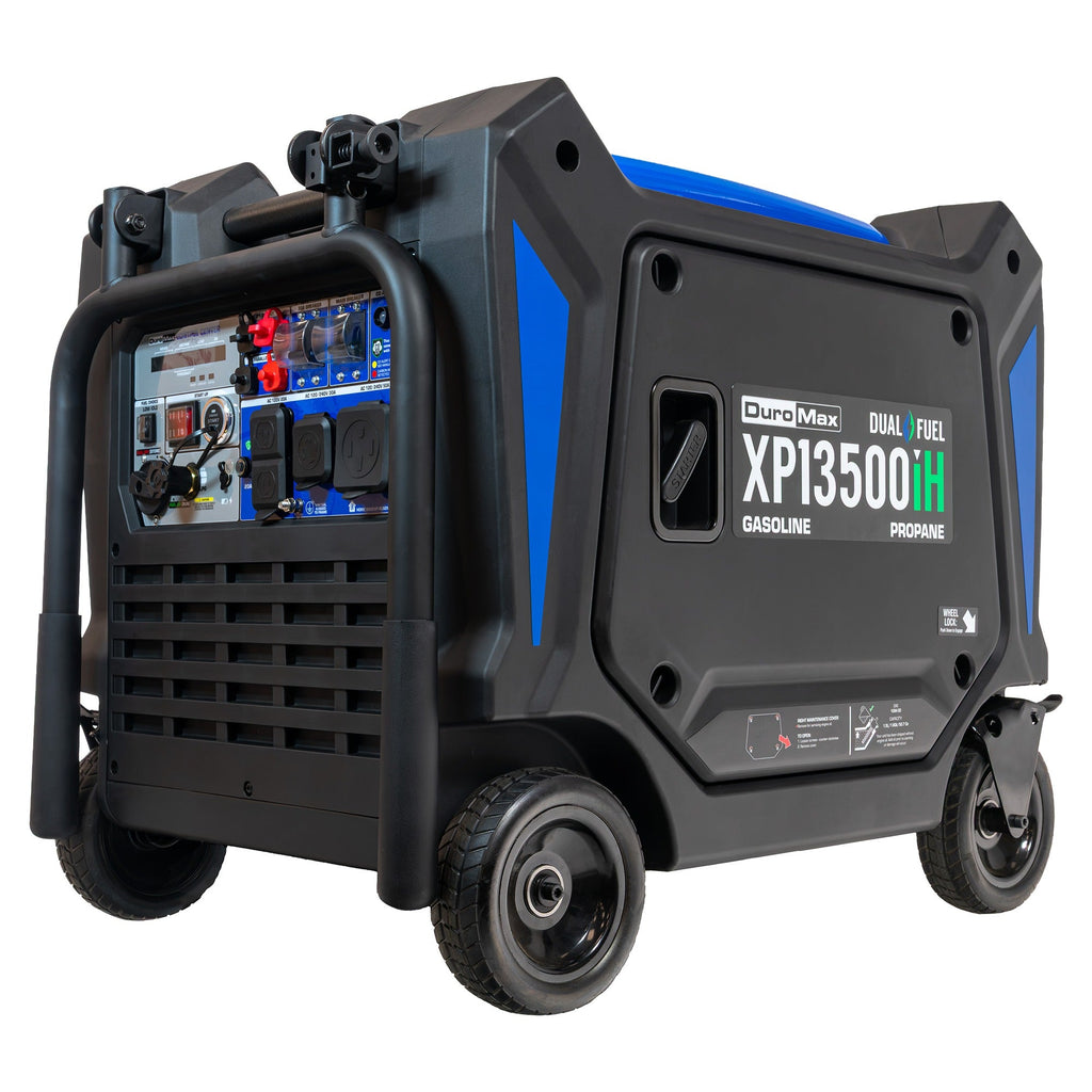 DuroMax XP13500iH 13,500-Watt 550cc Dual Fuel Portable Inverter Generator with CO Alert (XP13500iH)