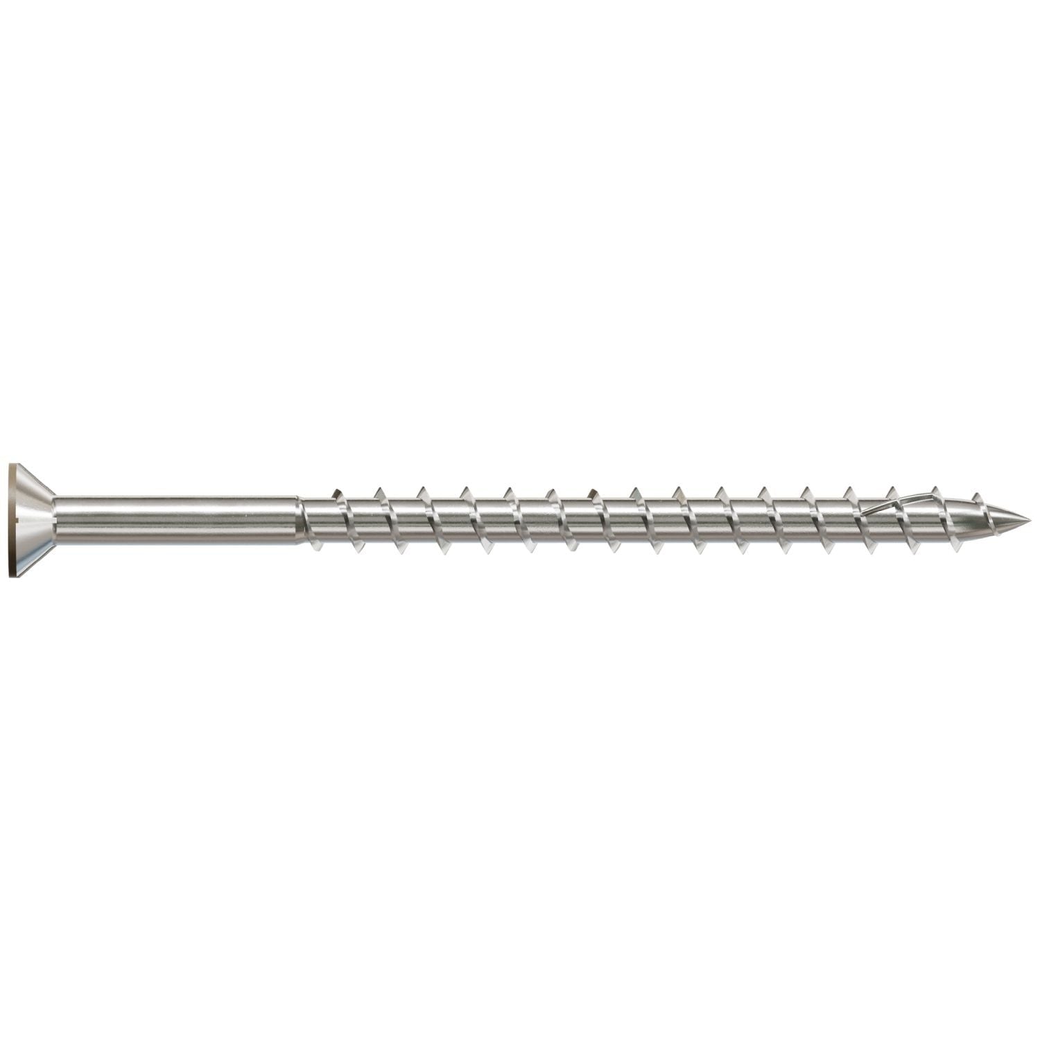 Simpson Strong-Tie S10300WPBBR05 Deck-Drive DWP WOOD SS Screw, #10 x 3-in. T-25, Flat Head, Type 305, Brown 05, 1750-Pack