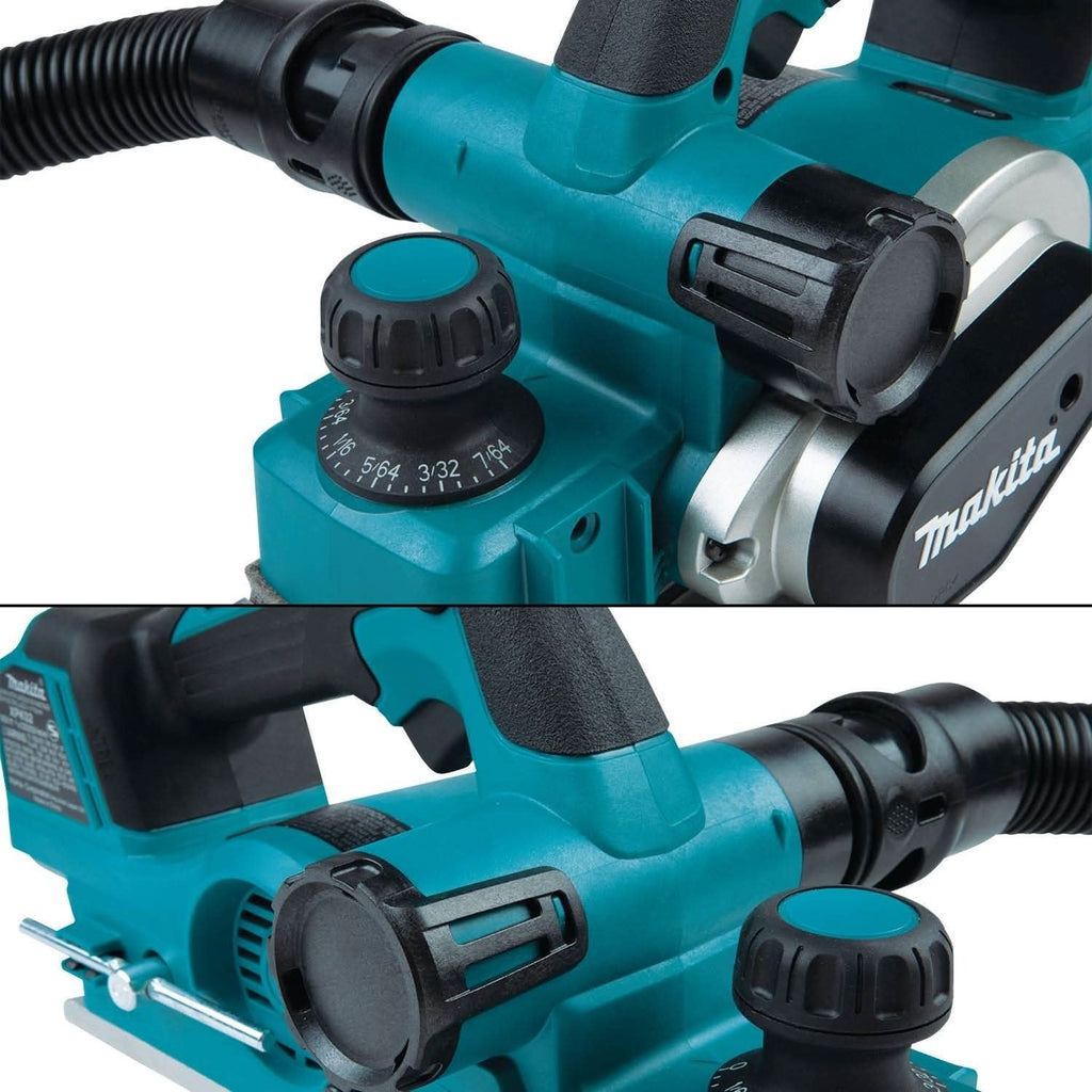 Makita XPK02Z 18V LXT Lithium-Ion Brushless Cordless 3-1/4" Planer, AWS Capable, Tool Only