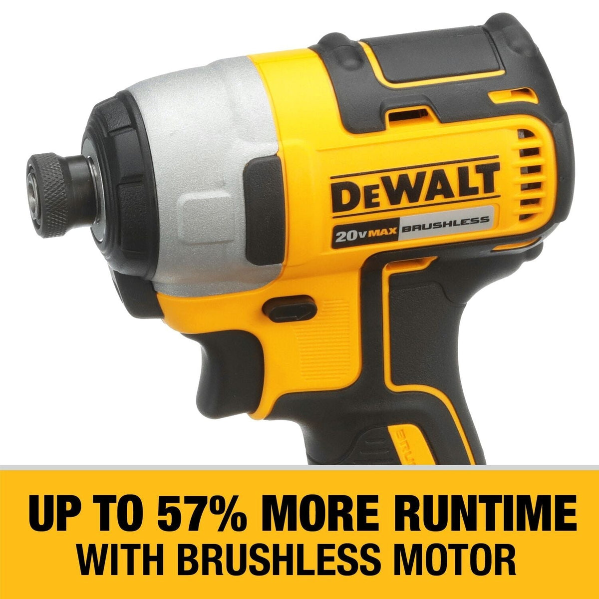 DeWalt 20V MAX Brushless 1/4-in. Impact Driver 3.5Ah POWERSTACK + 1.5Ah Kit