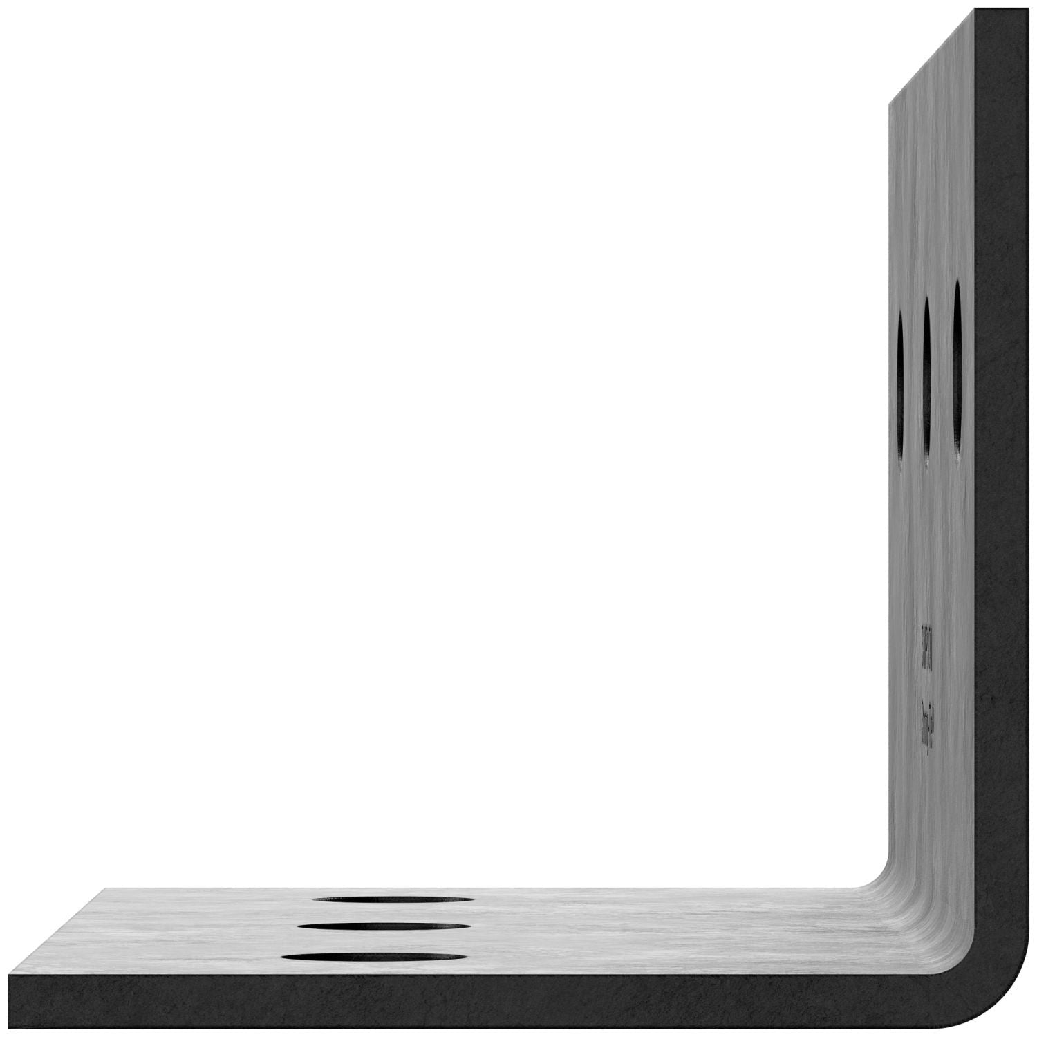 Simpson Strong-Tie HL49PC HLPC 4-1/4-in. x 9-in. Black Powder-Coated Ornamental Heavy Angle