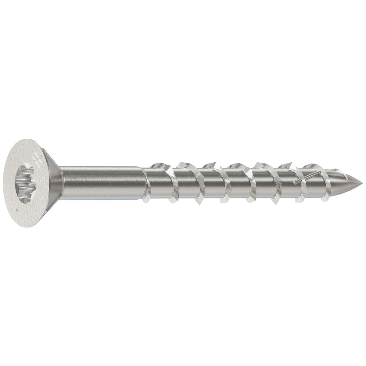 Simpson Strong-Tie T08162DWP Deck-Drive DWP WOOD SS Screw, #8 x 1-5/8-in. T-20, Flat Head, Type 316, 100-Pack