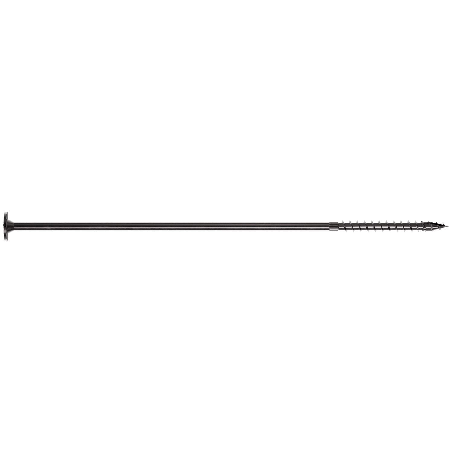 Simpson Strong-Tie SDWS221200DBBRP1 Strong-Drive SDWS TIMBER Screw (Exterior Grade), 0.220-in. x 12-in. T40, Black