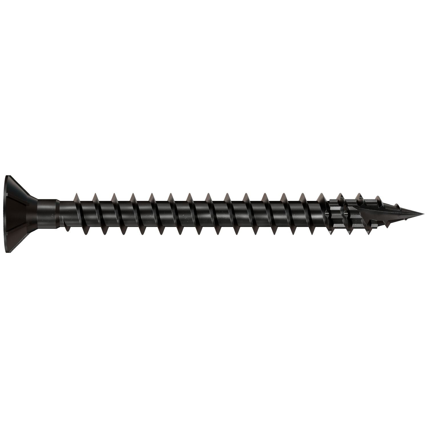 Simpson Strong-Tie SDCF10X100 Strong-Drive SDCF TIMBER-CF Screw, 0.390-in. x 4-in. T50, E-Coat, 250-Pack