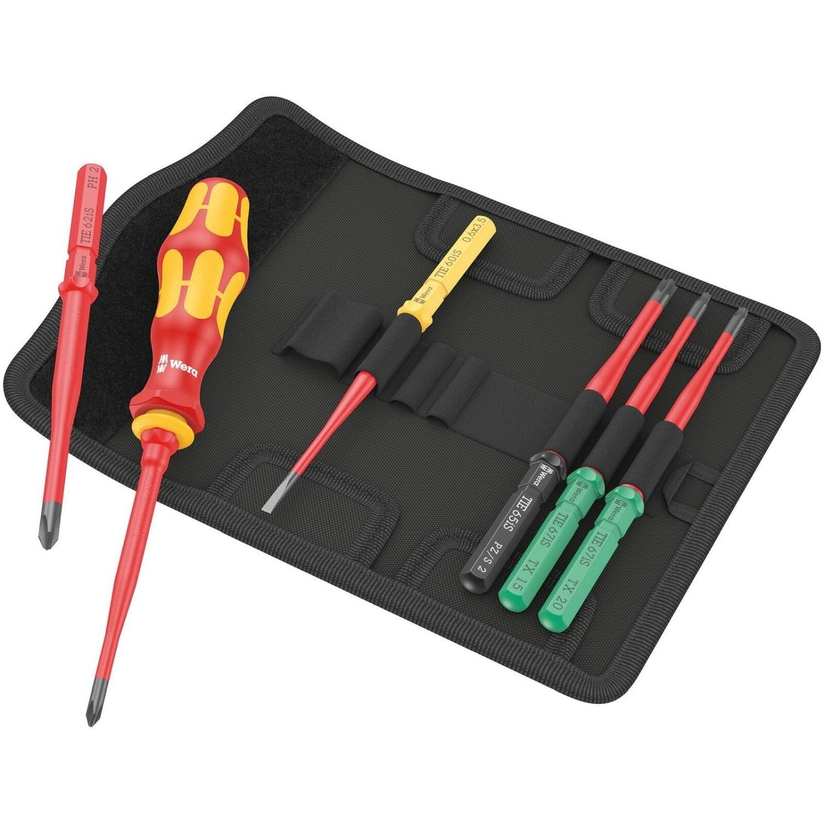 Wera Kraftform Kompakt VDE 7 Extra Slim 1 Tool Finder, 7-Pieces