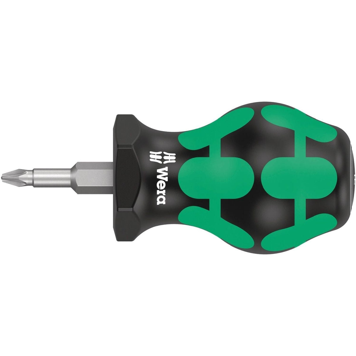 Wera 355 Pz Pozidriv-Head Stubby/Carburetor Screwdriver, Pz 1x25-mm.