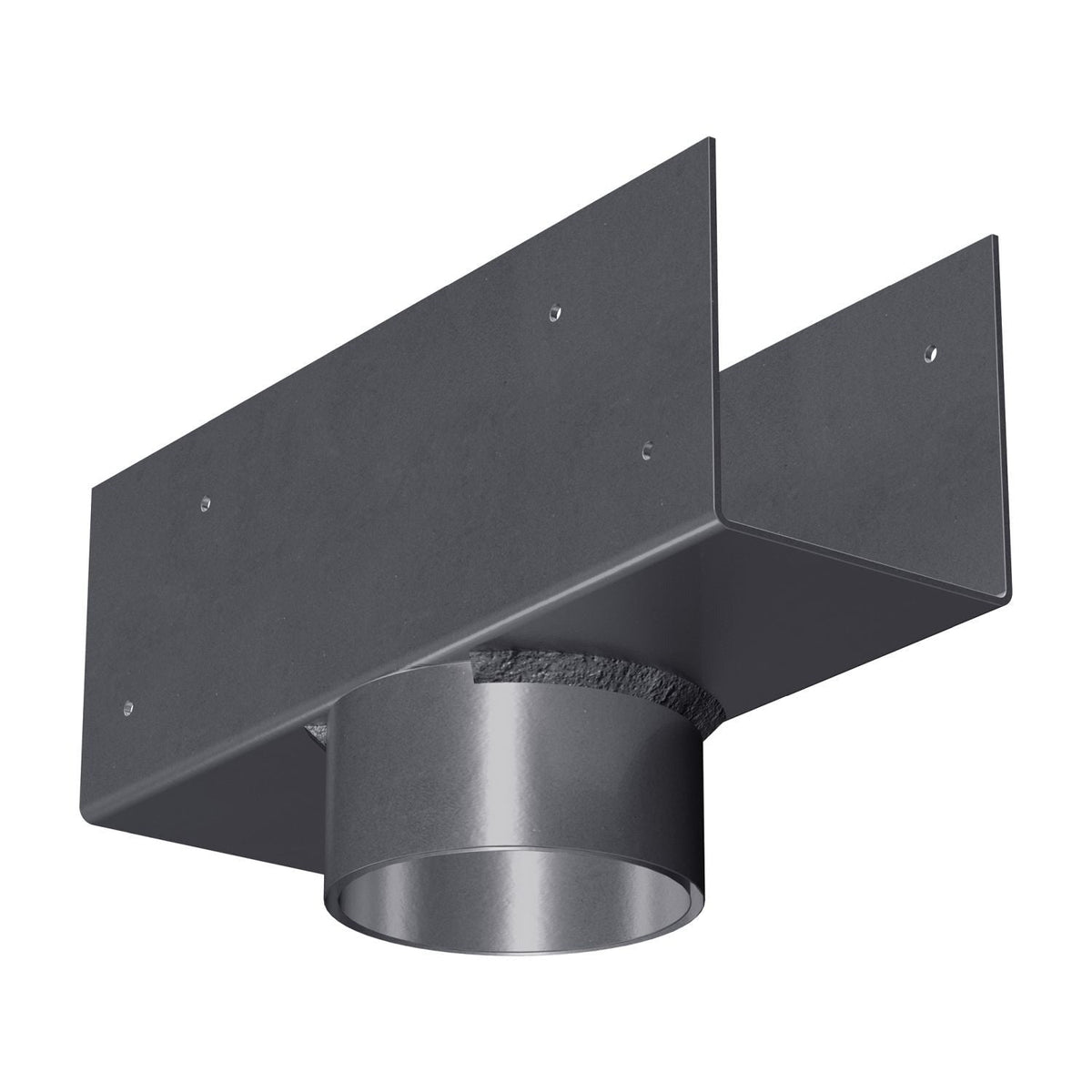 Simpson Strong-Tie LCC3.5-3.5 LCC 3-5/8-in. Column Cap for 3-1/2-in. Outside Diameter Lally Column