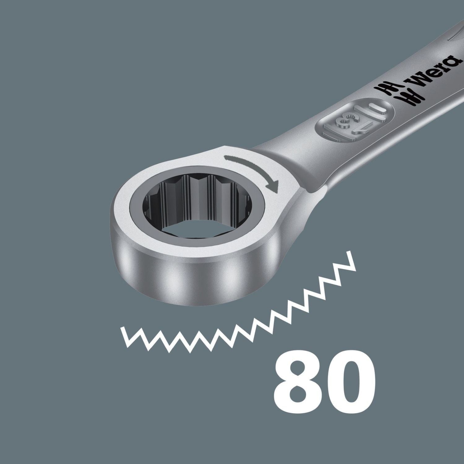 Wera 6000 Joker Ratcheting Combination Wrenches, 8x144-mm.