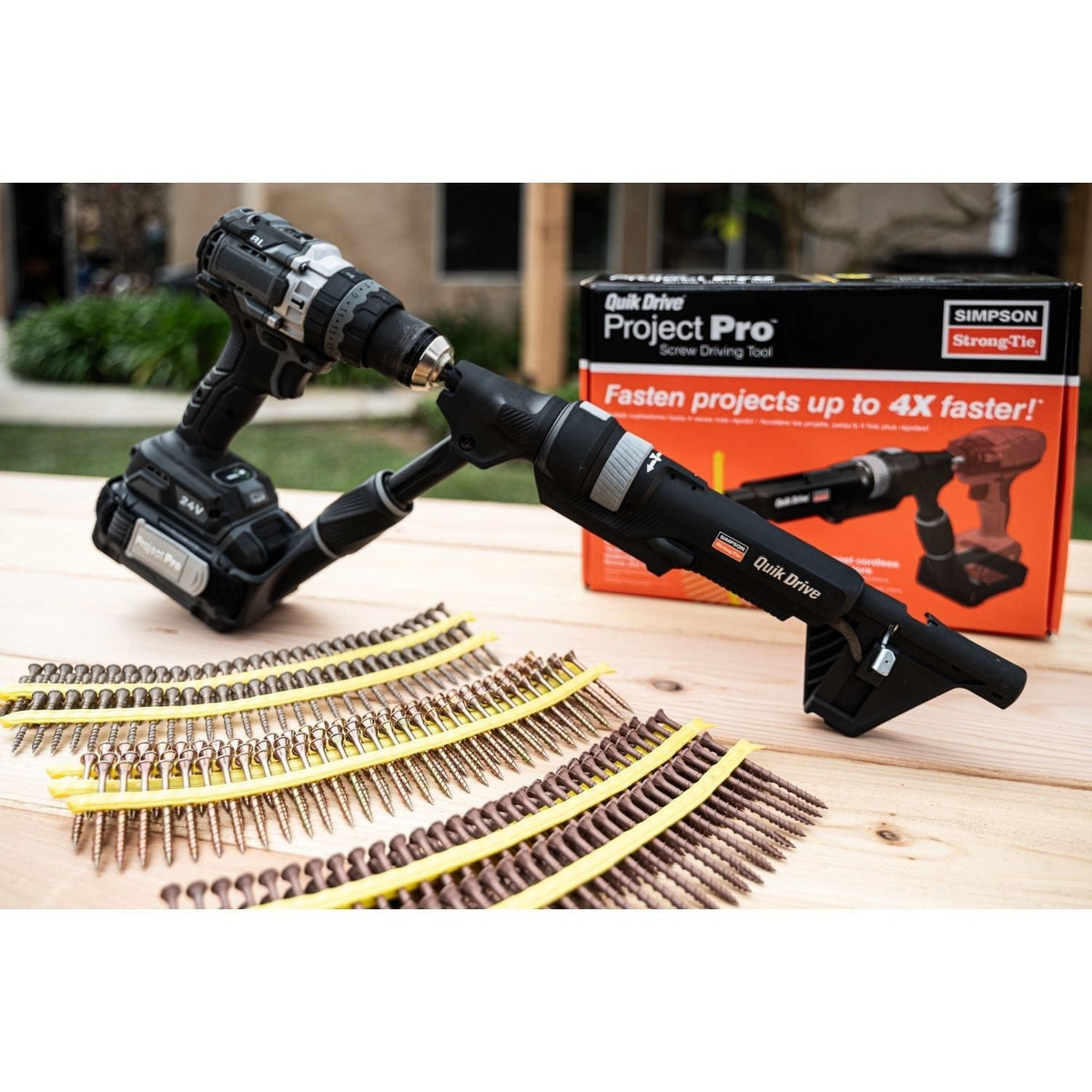 Simpson Strong-Tie QDPROJECTPRO Quik Drive Project Pro Screw Driving Tool