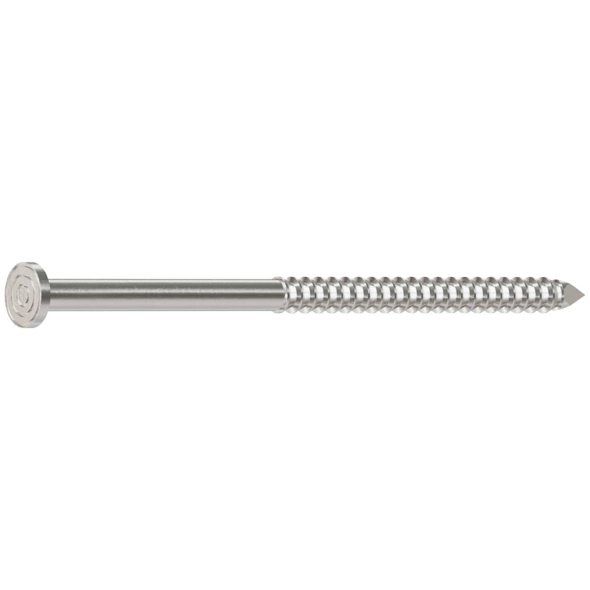 Simpson Strong-Tie T5KR51 Premium Siding Nail, 1-3/4-in. x 5/32-in. Head Dia., Type 316 Stainless Steel, 1-lb.