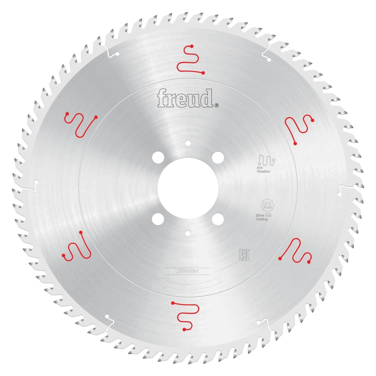 Freud LSB43008X 430mm Panel Sizing Saw Blade for Horizontal Beam Saw (Extended Life)