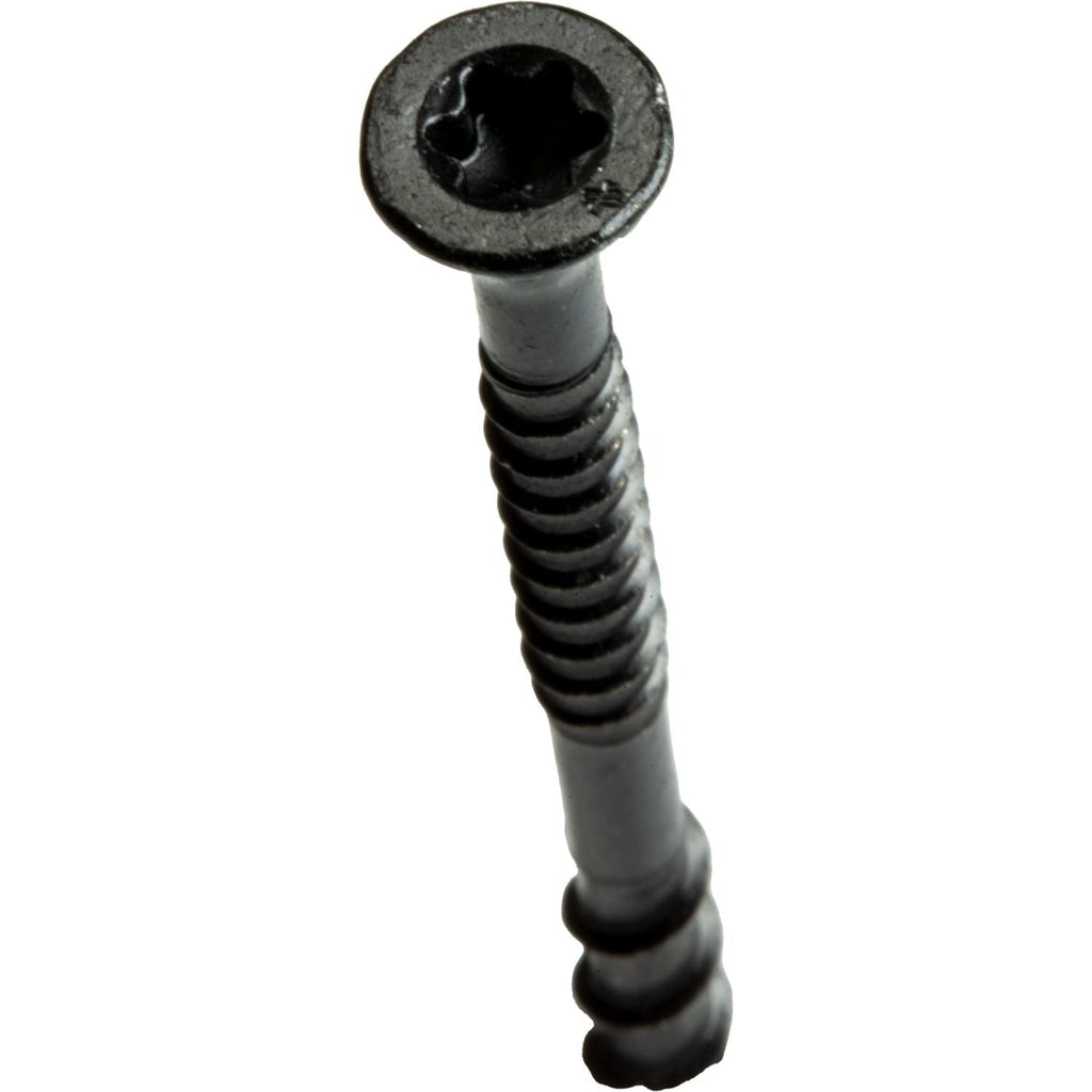 Simpson Strong-Tie DSVBK158R480 Deck-Drive DSV WOOD Screw, #8 x 1-5/8-in. T25, Flat Head, Quik Guard, Black, 480-Pack