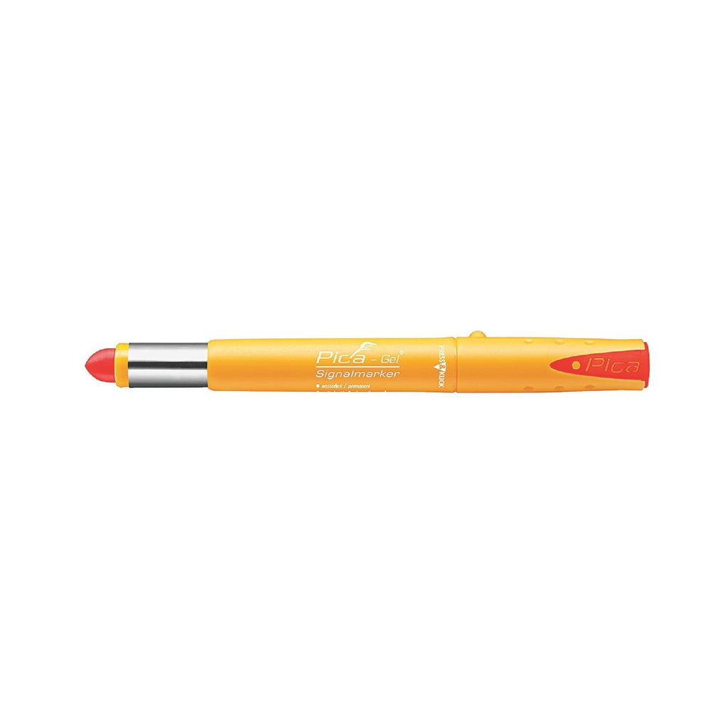 Pica 8082/SB Red Gel Signalmarker w/ Quiver Holder, 1-Pack