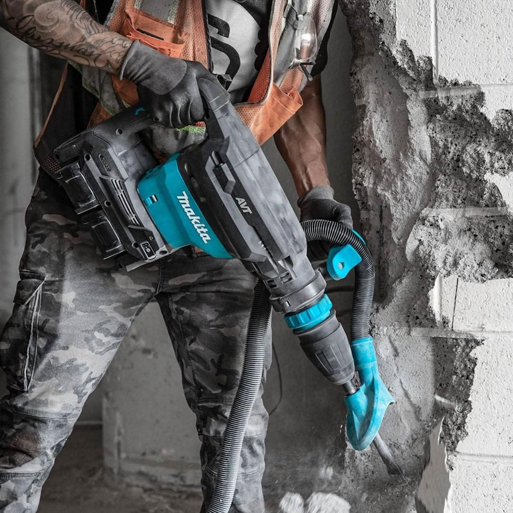Makita GMH02PM 80V max (40V max X2) XGT Brushless 28 lb. SDS-MAX AVT AWS-Capable Demolition Hammer 4.0Ah Kit