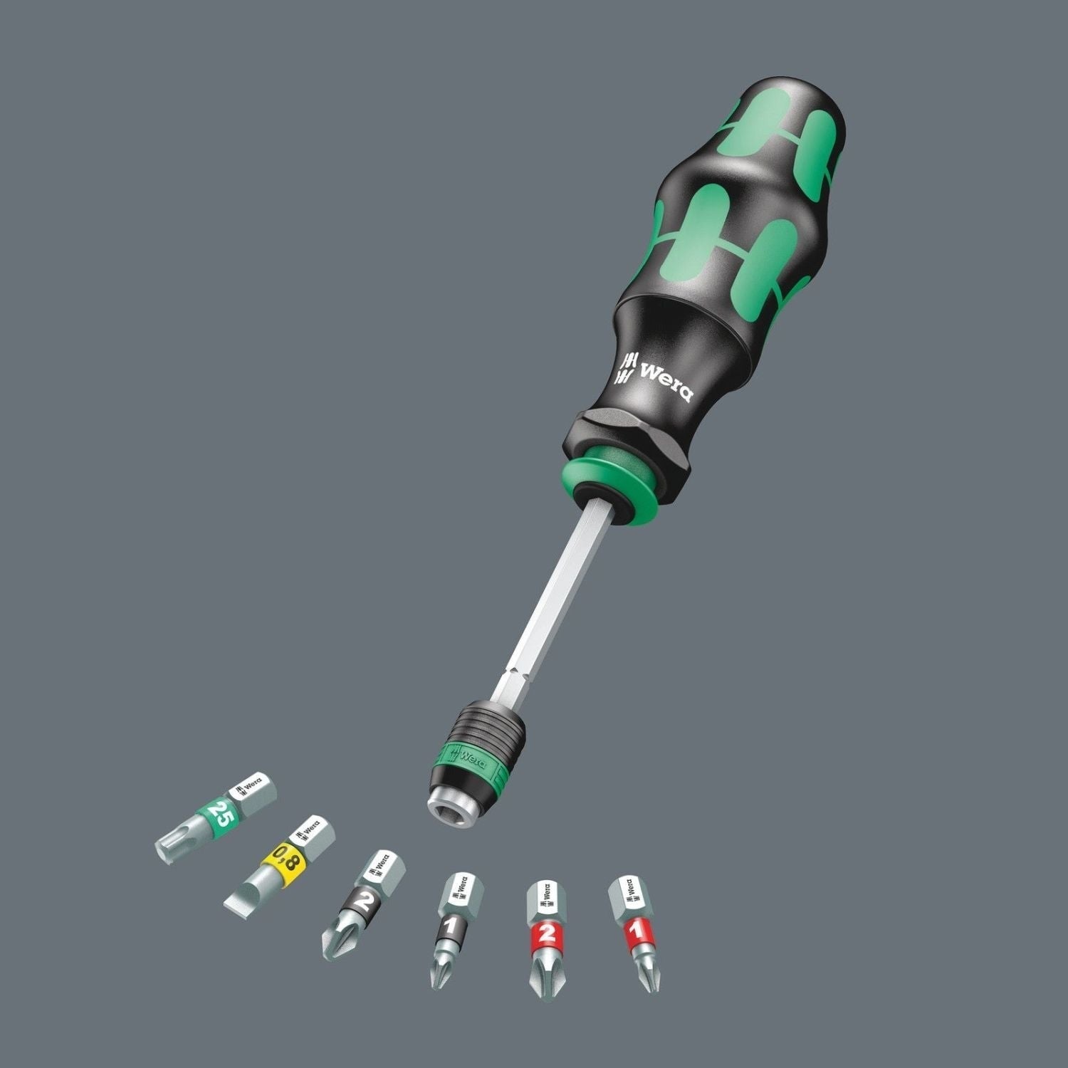 Wera Kraftform Kompakt 20 Tool Finder 1 With Pouch, 7-Pieces
