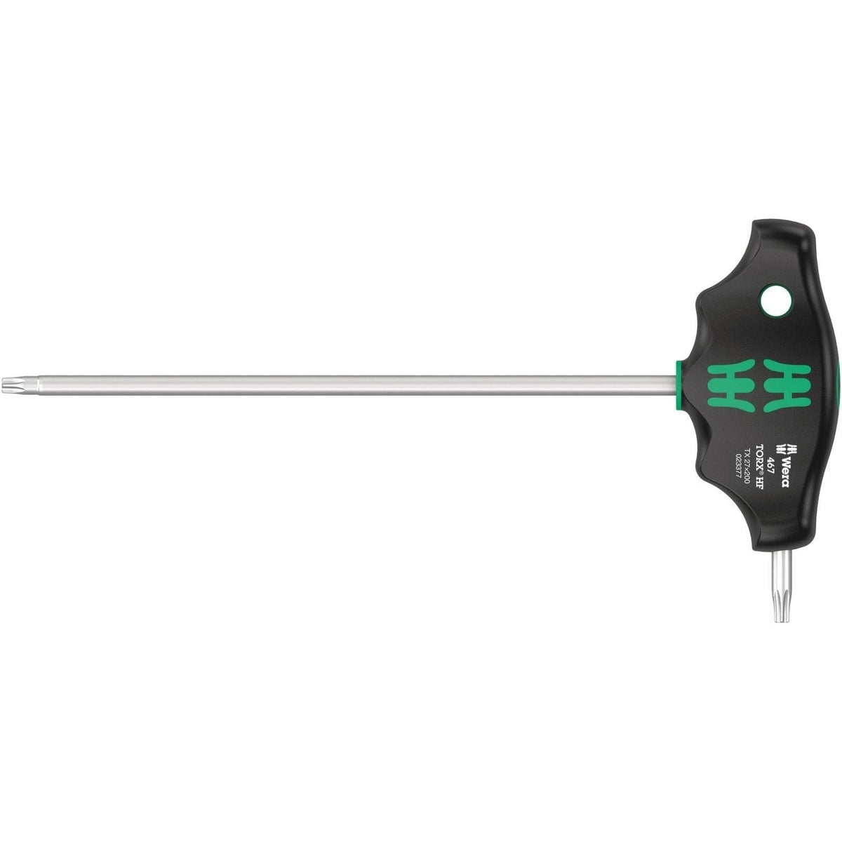 Wera 467 Torx Hf T-Handle Screwdriver With Holding Function, Torx 27x200-mm.