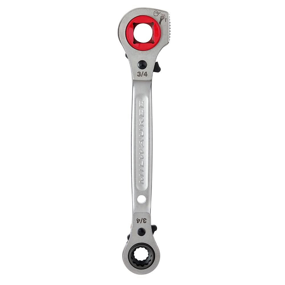 Milwaukee 48-22-9216M Lineman's 5-in-1 Racheting Wrench with Milled Face