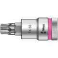 Wera 8767 C Hf Torx Zyklop Bit Socket With 1/2-in. Drive With Holding Function, Torx 55x60-mm.