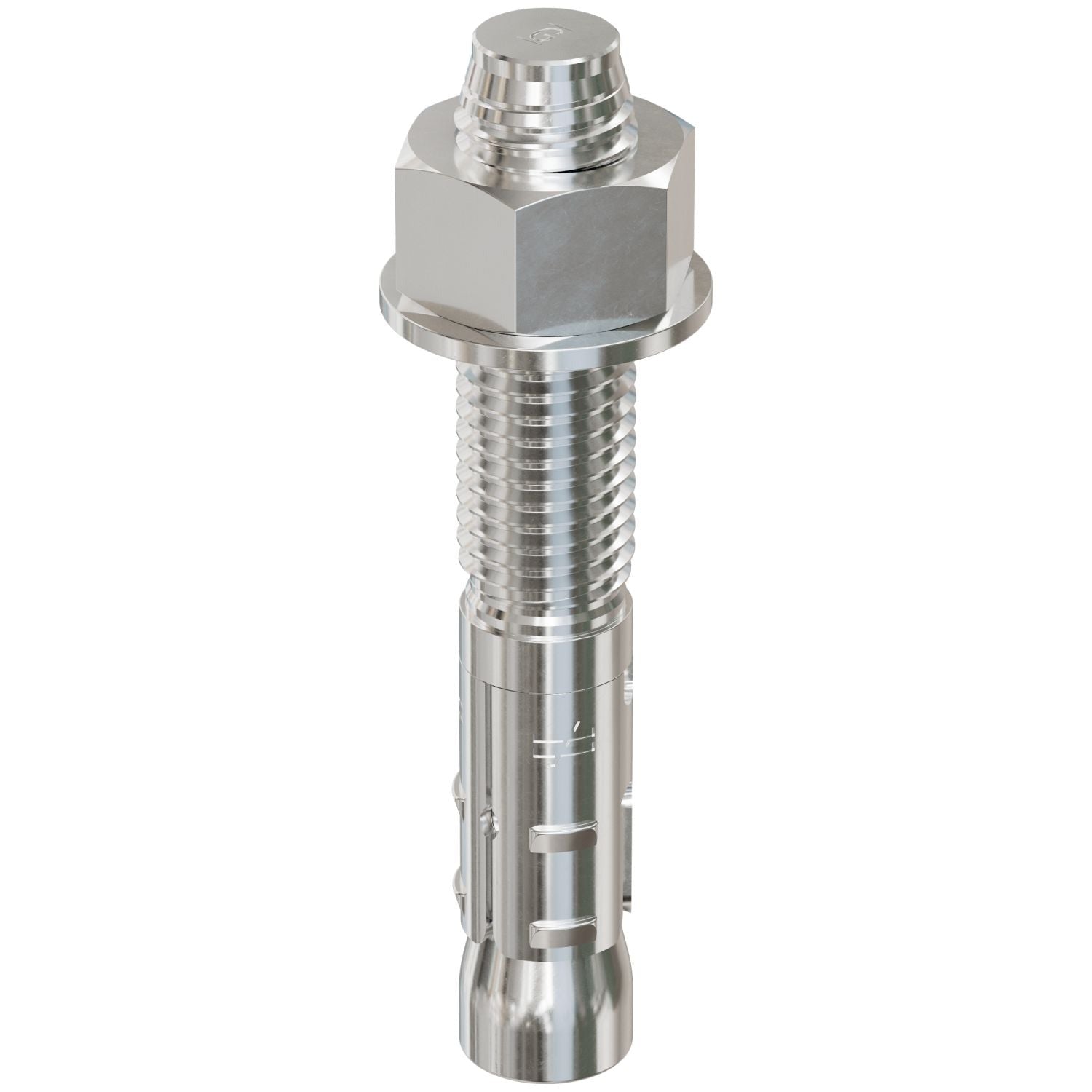 Simpson Strong-Tie STB2-754344SSR10 Strong-Bolt 2, 3/4-in. x 4-3/4-in. Type 304 Stainless-Steel Wedge Anchor, 10-Pack